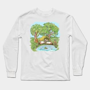 Dormice camping / Dormouse Long Sleeve T-Shirt